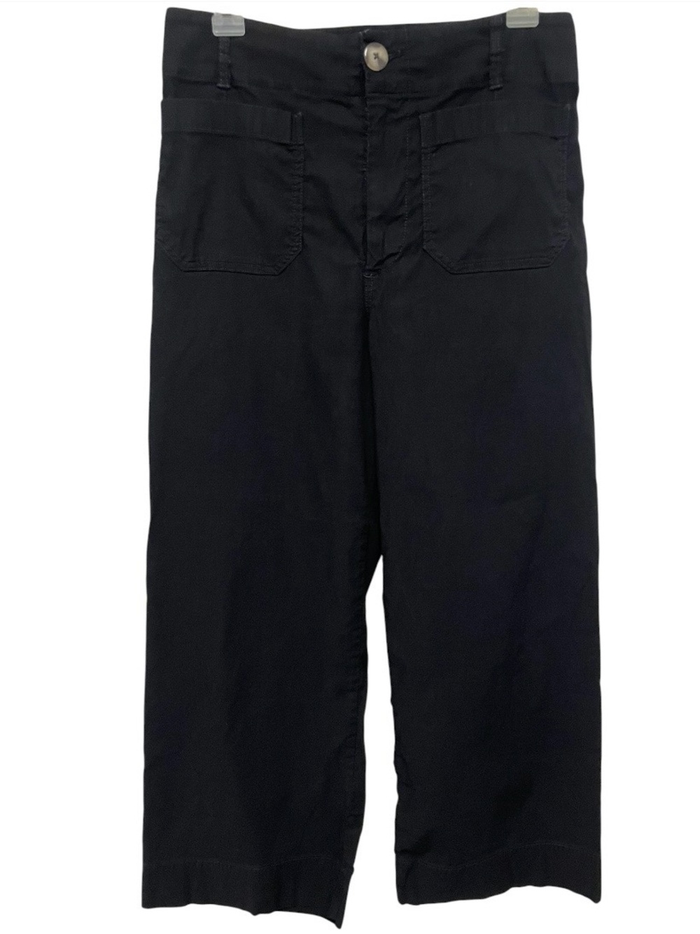 Anthro Maeve the Colette wide leg pants black